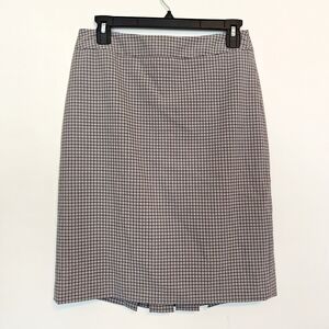 Vintage Petite Sophisticate Plaid Pencil Skirt